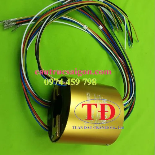 Cổ góp điện hộp kín 18 pha