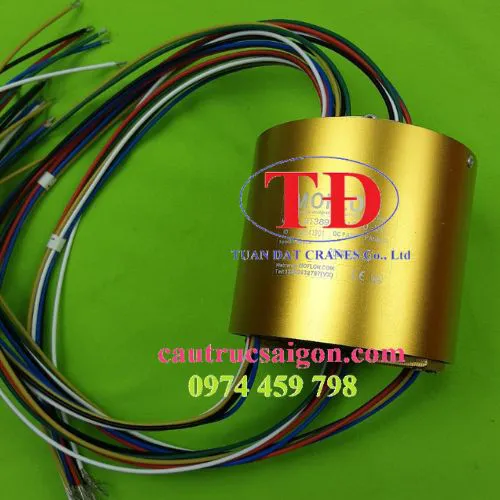 Cổ góp điện hộp kín 18 pha