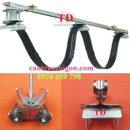 Con lăn trượt dây điện ray C