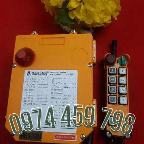 Điều khiển từ xa 8 nút 2 cấp Telecrance F24-8D