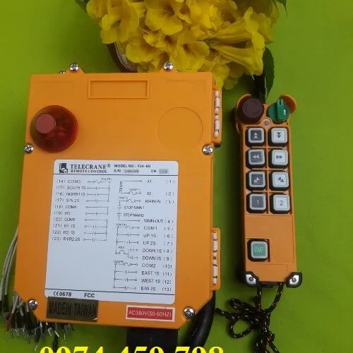 Điều khiển từ xa 8 nút 2 cấp Telecrance F24-8D