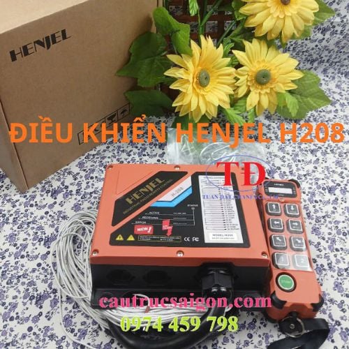 Điều khiển từ xa cầu trục Henjel H108 H208