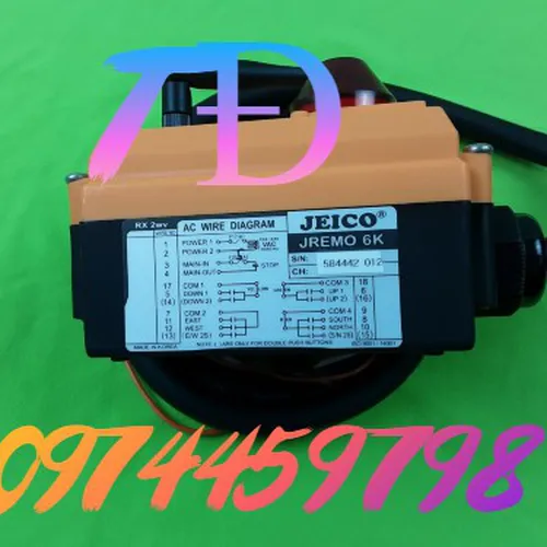 Điều khiển từ xa cầu trục Jeico Jremo 6K