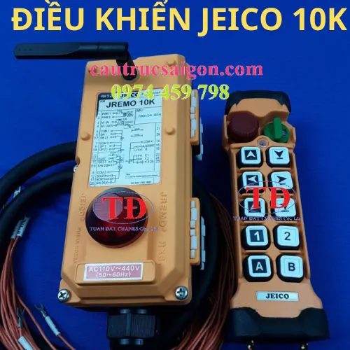 Điều khiển từ xa Jeico-Hàn Quốc 10KA 10KB