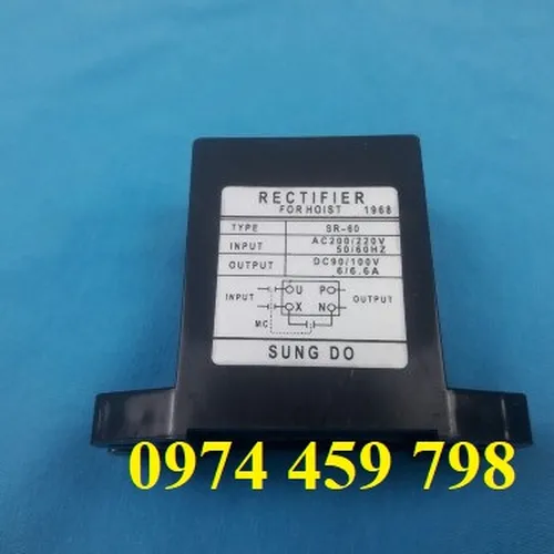 Diot thắng cầu trục SR-60