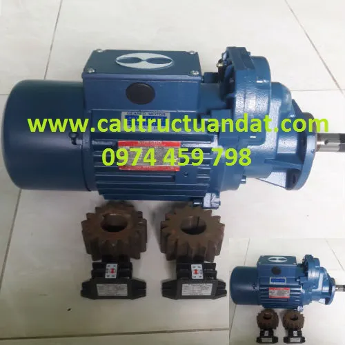 Motor giảm tốc cầu trục