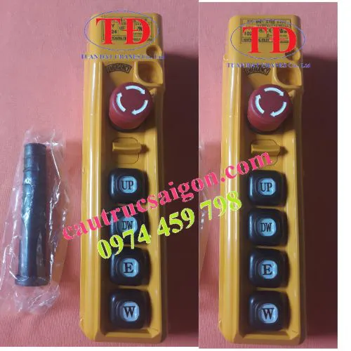 Bộ điều khiển palang cầu trục 4 nút