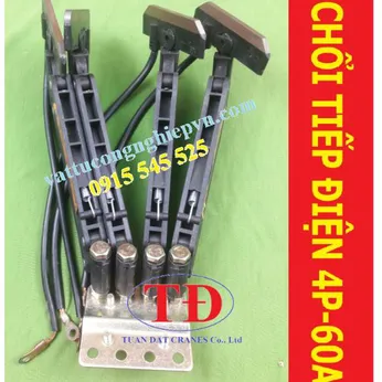 Chổi tiếp điện cầu trục 4P 60A Hard Work