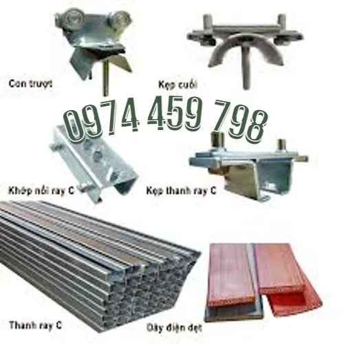 Thanh ray C cầu trục