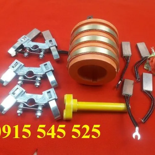 Bộ cổ góp điện 3 pha cốt 80