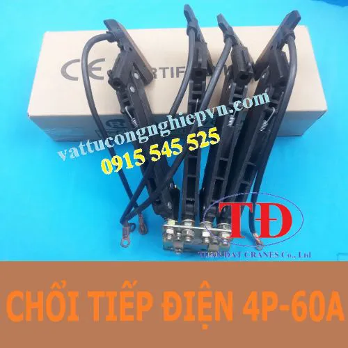 Chổi tiếp điện cầu trục 4P 60A Hard Work