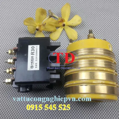 Cổ góp điện máy đóng gói R30