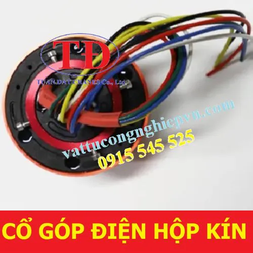 Cổ góp điện dạng kín 6 pha