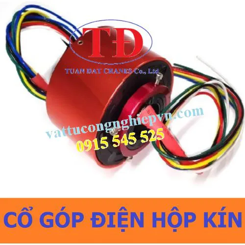 Cổ góp điện dạng kín 6 pha