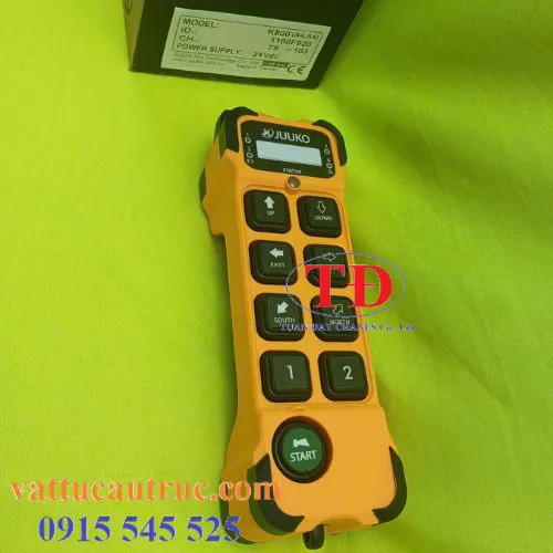 Điều khiển từ xa cầu trục K800 loại 24V DC