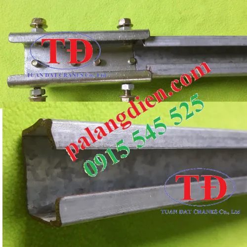 Máng C treo cáp cầu trục