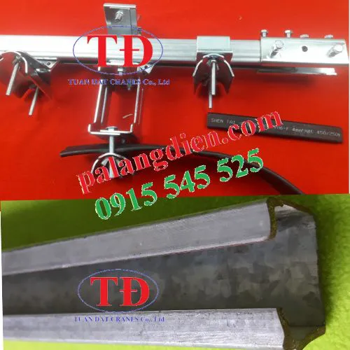 Máng C treo cáp cầu trục