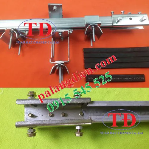 Máng C treo cáp cầu trục
