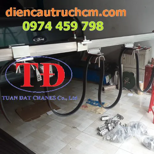 Máng C treo cáp cầu trục