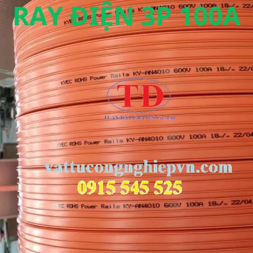 Ray điện cầu trục 3P-100A Kyec