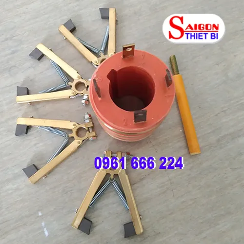 Cổ góp điện 4 pha trục 40 mm