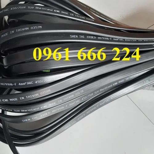 Cáp dẹt cầu trục các loại