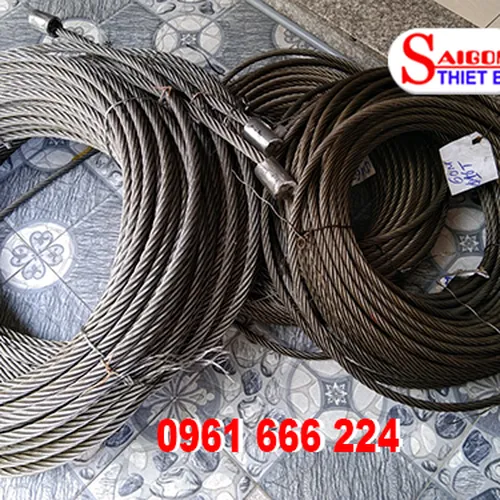 Cáp thép cầu trục phi 12
