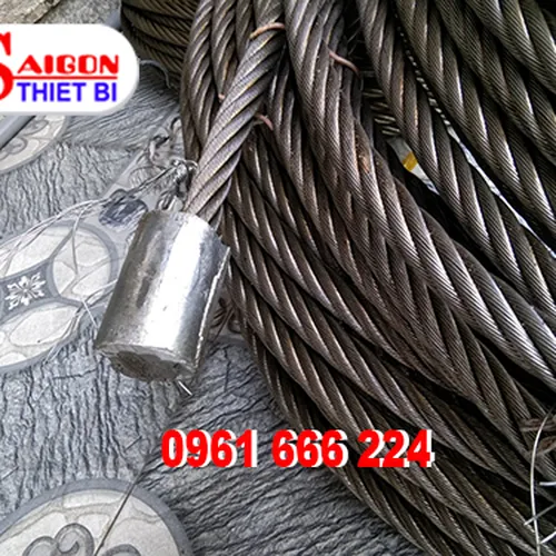Cáp thép cầu trục phi 12