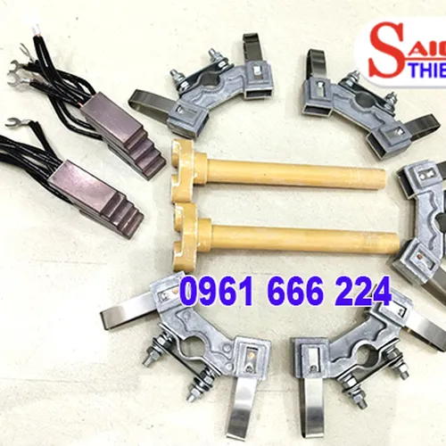 Cổ góp điện 5 pha trục 40mm