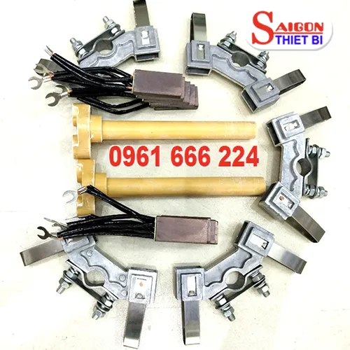 Cổ góp điện 5 pha trục 60mm