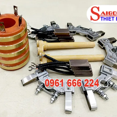 Cổ góp điện 5 pha trục 60mm