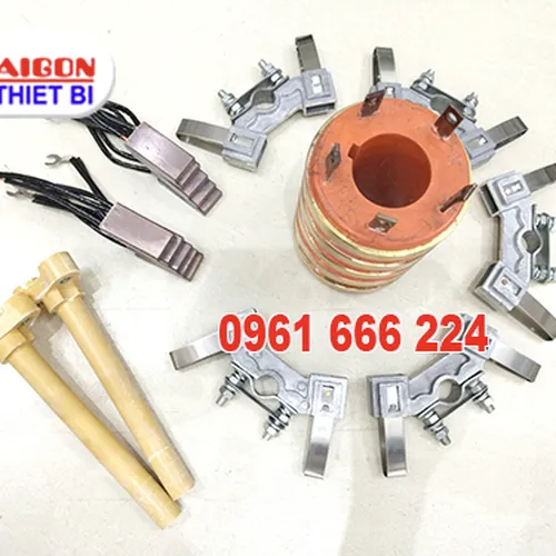 Cổ góp điện 5 pha trục 60mm