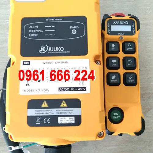 Điều khiển từ xa cầu trục K600
