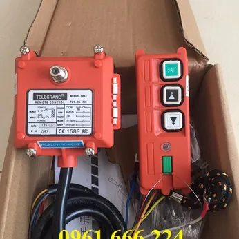 Điều khiển từ xa cầu trục 2 nút F21-2S