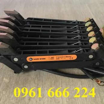 Chổi điện cầu trục 6P 60A