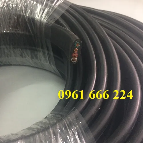 Cáp điện dẹt cầu trục 4C x 6 mm