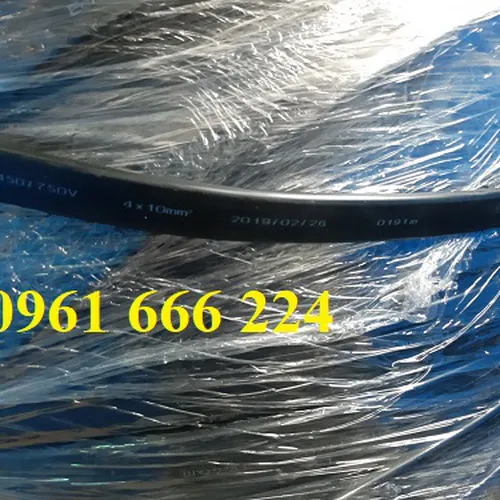 Cáp điện dẹt cầu trục 4C x 6 mm