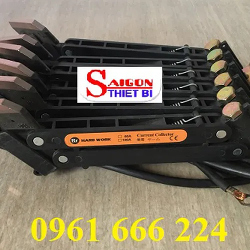 Chổi điện cầu trục 6P 60A