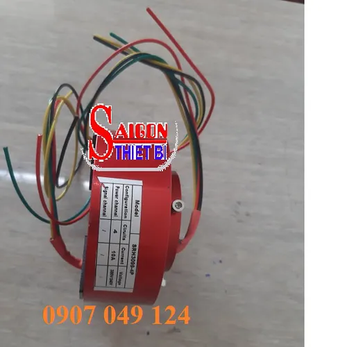 Cổ góp điện hộp kín 4 pha trục 30 mm