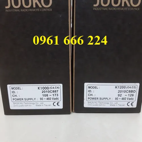 Điều khiển từ xa cầu trục 10 nút – Juuko K1000