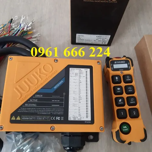 Điều khiển từ xa cầu trục 8 nút - Juuko K800