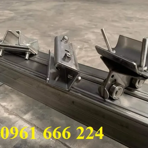 Khớp nối ray C Inox cầu trục