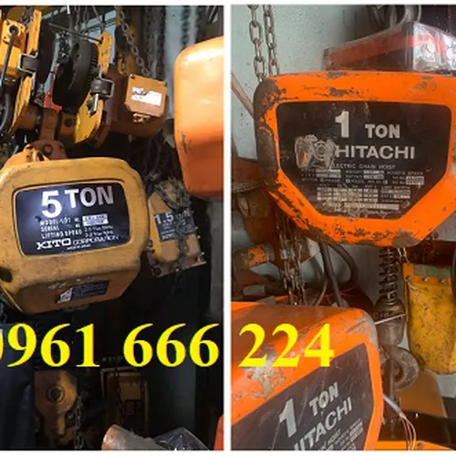 Pa lăng xích điện Nhật bãi