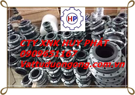 Khớp nối mềm cao su ren DN20 Khớp nối mềm cao su ren DN20