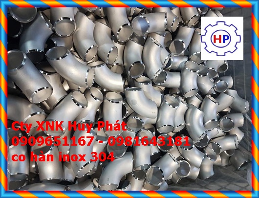 Co hàn inox 304 SCH10 SCH20 SCH40 DN250 (phi 273) Co hàn inox 304 SCH10 SCH20 SCH40 DN250 (phi 273)