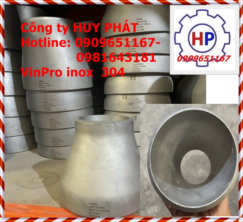 Bầu giảm hàn inox VinPro chất lượng giá tốt tại TP HCM Bầu giảm hàn inox VinPro chất lượng giá tốt tại TP HCM