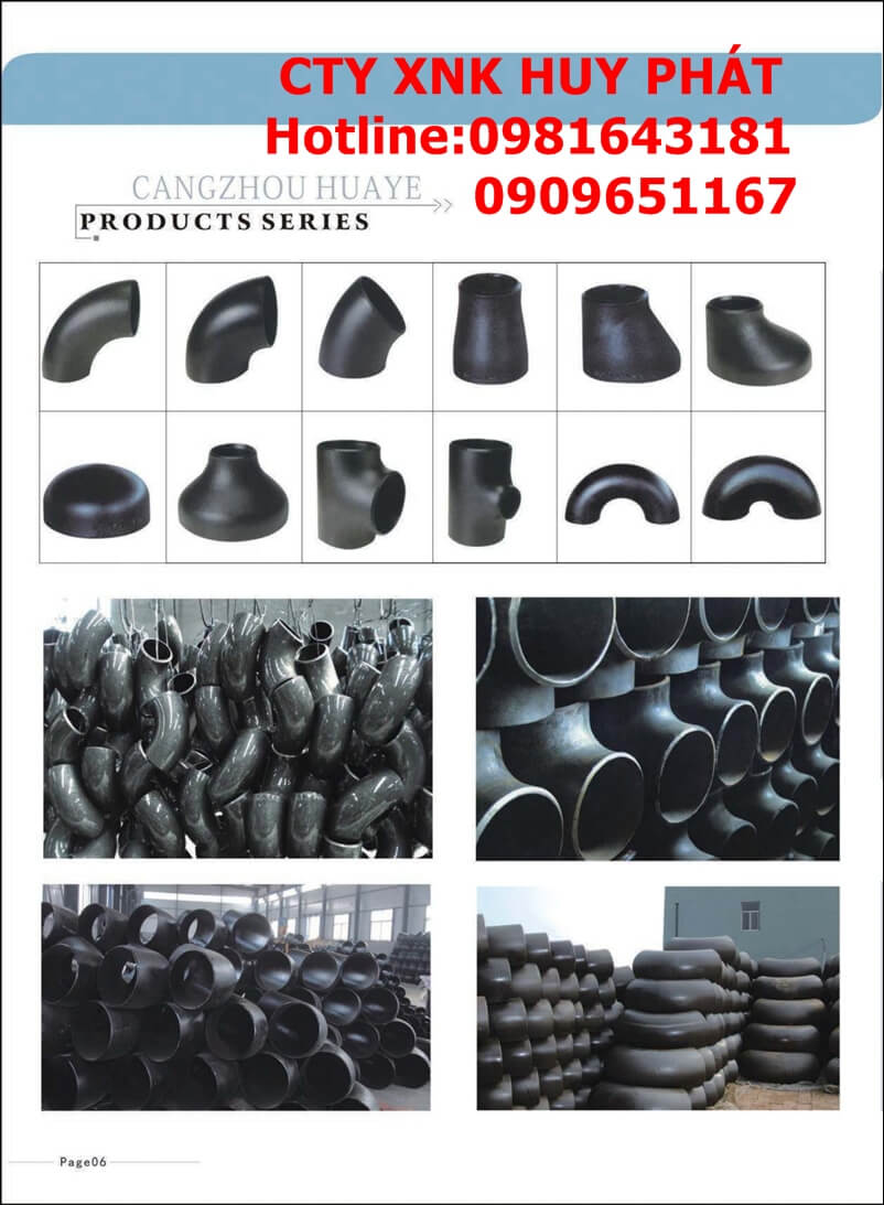 Chén (cap) hàn SCH20 SCH40 SCH80 Chén (cap) hàn SCH20 SCH40 SCH80