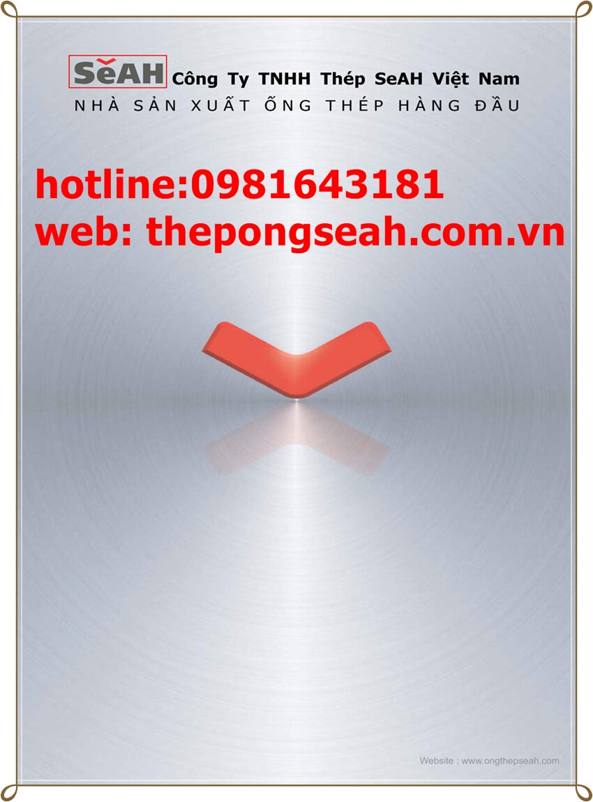 Catalogue ống thép seah Catalogue ống thép seah|