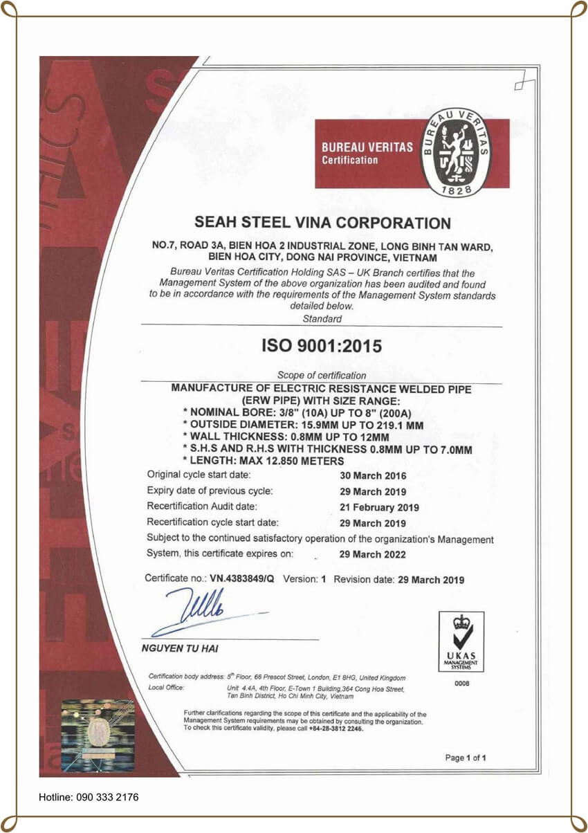 Đại lý ống thép seah tại TPHCM Đại lý ống thép seah tại TPHCM|