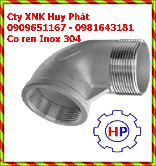 Co điếu ren Inox nhập khẩu giá tốt Co điếu ren Inox nhập khẩu giá tốt